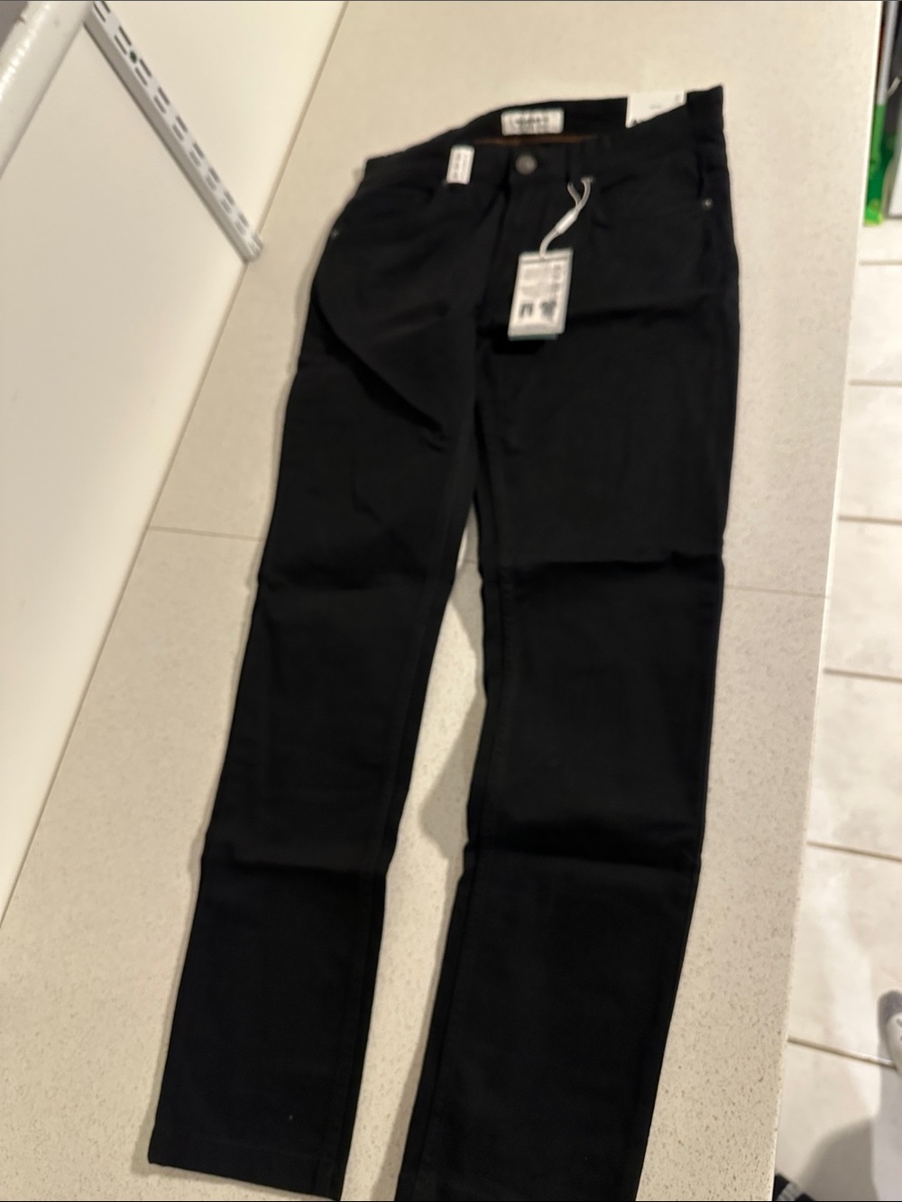 Alcott Black Slim Straight Jeans